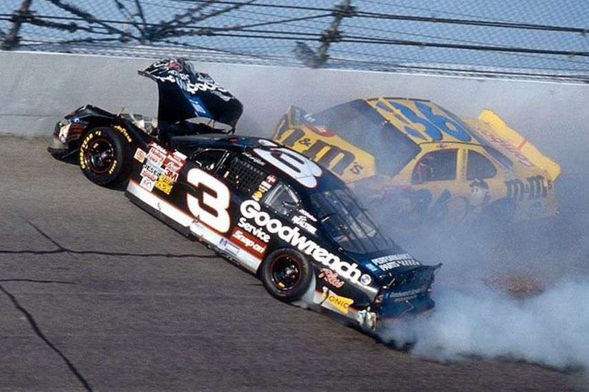 Dale Earnhardt's fatal crash in 2011 Daytona 500, Dale Earnhardt crash, 2011, Black Sunday