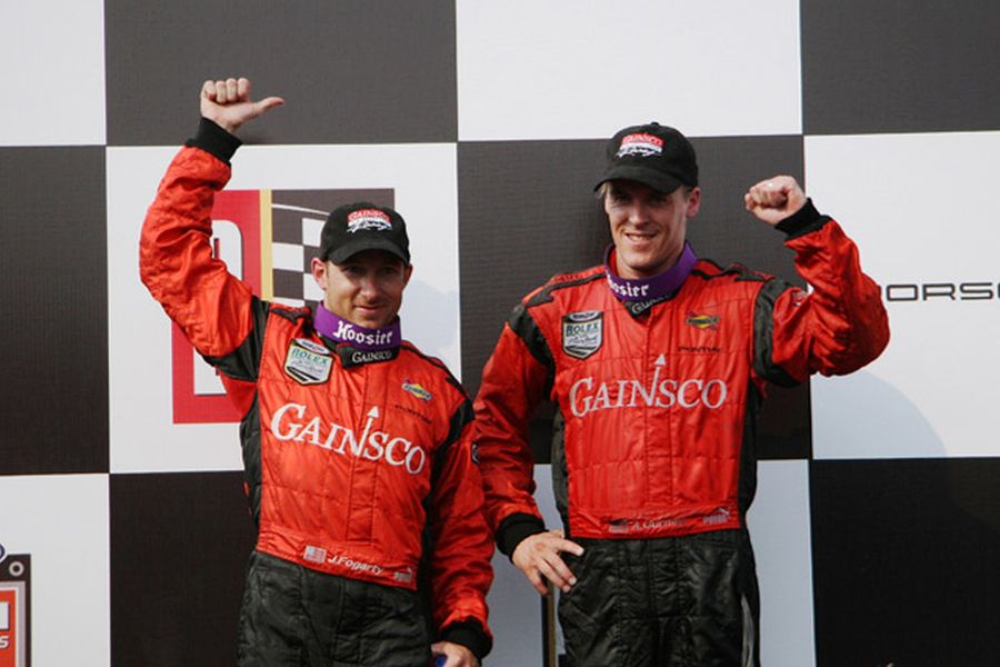 Jon Fogarty and Alex Gurney spent many years together and clinched two championship titles