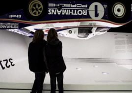 Donington museum of Formula One cars, England