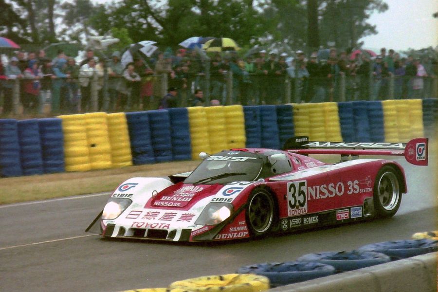 George Fouche was drivint the #35 Toyota 92C-V at 1992 Le Mans 24 Hours