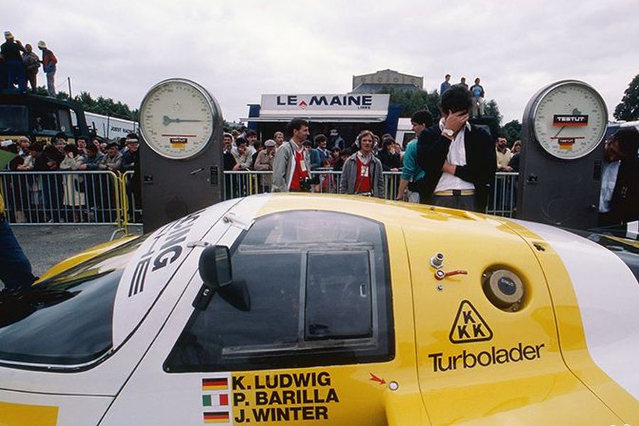 John Winter 1985 le mans