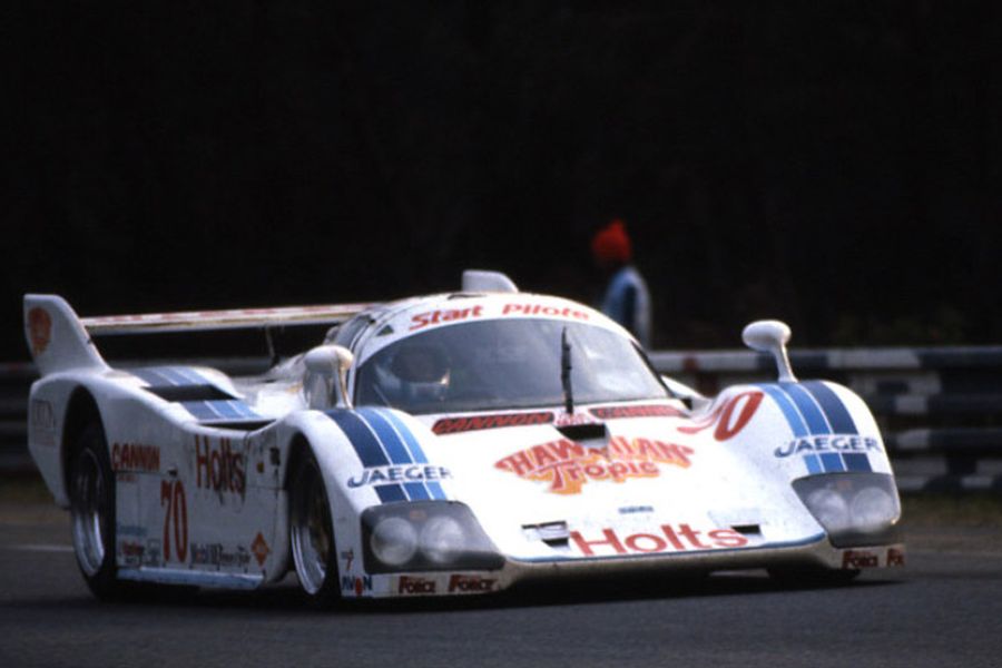 Ray Bellm's Spice-Tiga in 1985