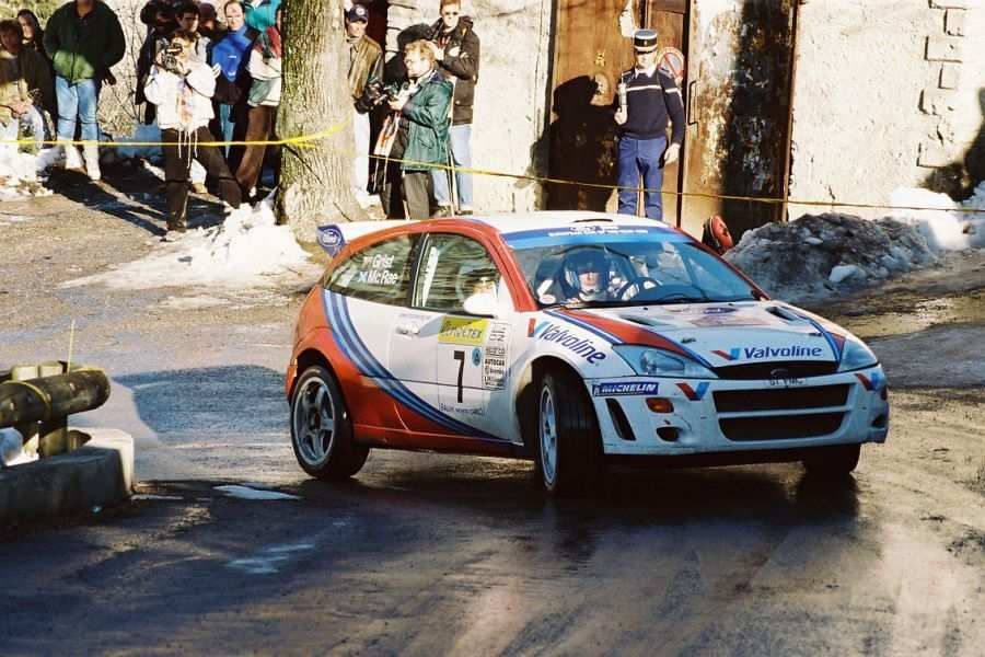 Ford Focus RS WRC debut at Rallye Monte Carlo Ford Focus RS WRC debuted at 1999 Rallye Monte Carlo