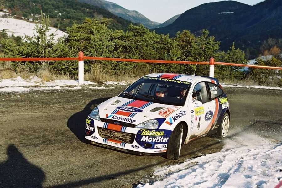 Collin McRae at Rallye Monte Carlo Colin McRae at 2001 Rallye Monte Carlo