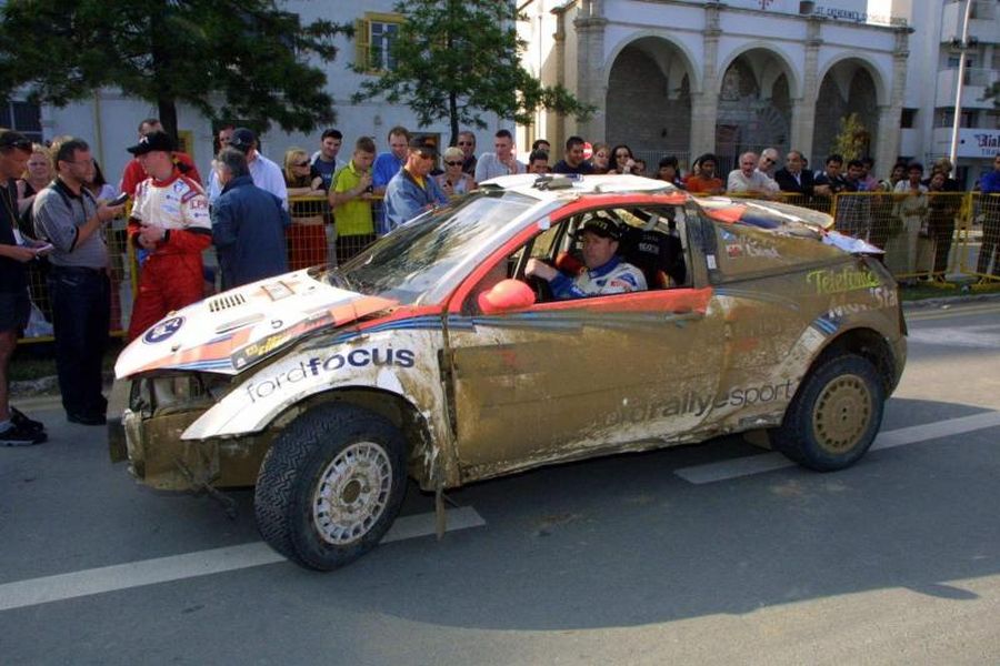 Ford Focus RS at Cyprus Rally Colin McRae, 2002 Cyprus Rally