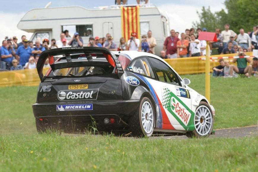 Markko Martin in Ford Focus RS WRC Markko Martin was Ford's leading for two seasons