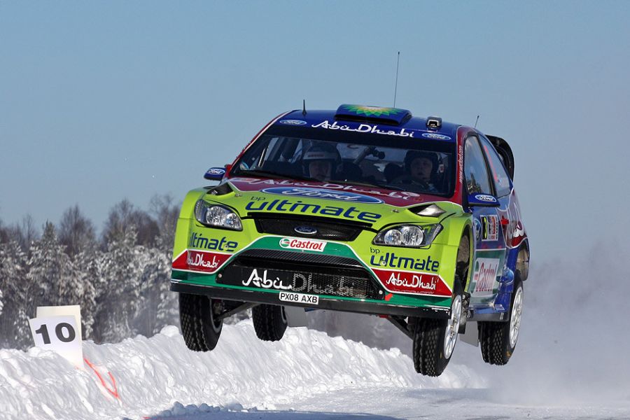 Mikko Hivonen racing in RS WRC 06 Mikko Hivonen in 2009 WRC season