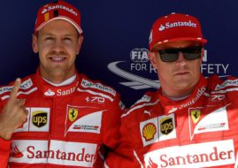 Sebastian Vettel, Kimi Raikkonen