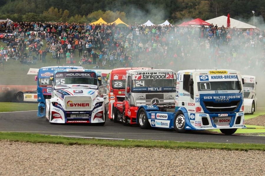 Autodrom Most hosts Czech Truck Grand Prix The Czech Truck Grand Prix, Autodrom Most, 1993