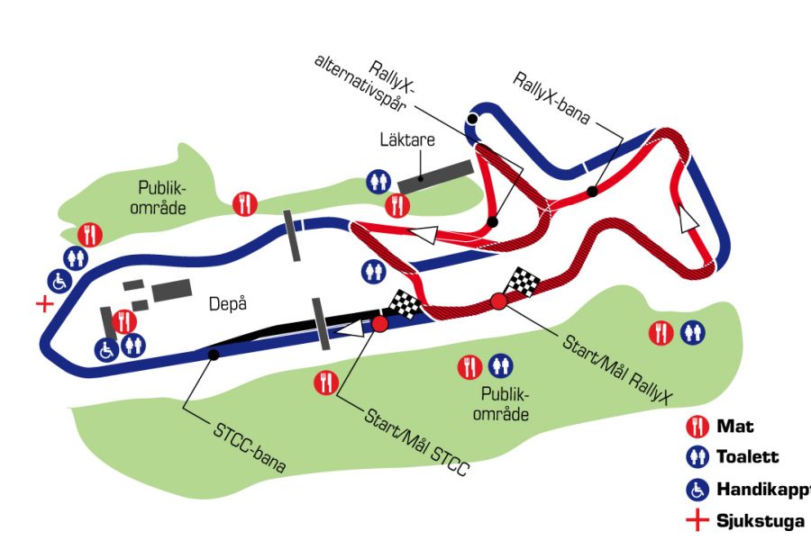 Ring Knutstorp map Ring Knutstorp layout