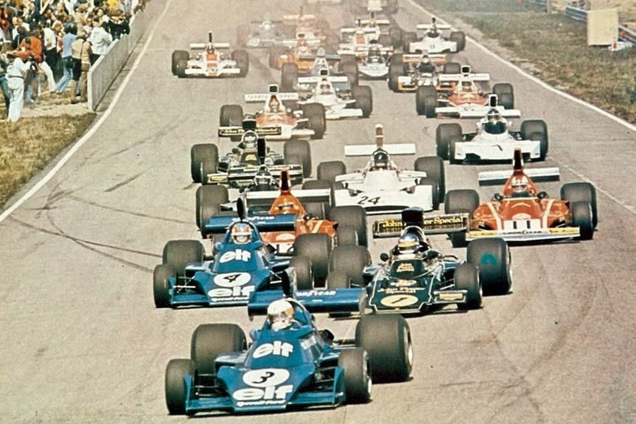 Jody Scheckter in the #3 Tyrrell, Swedish Grand Prix 1974 Jody Scheckter,Swedish Grand Prix, 1974, #3 Tyrrell