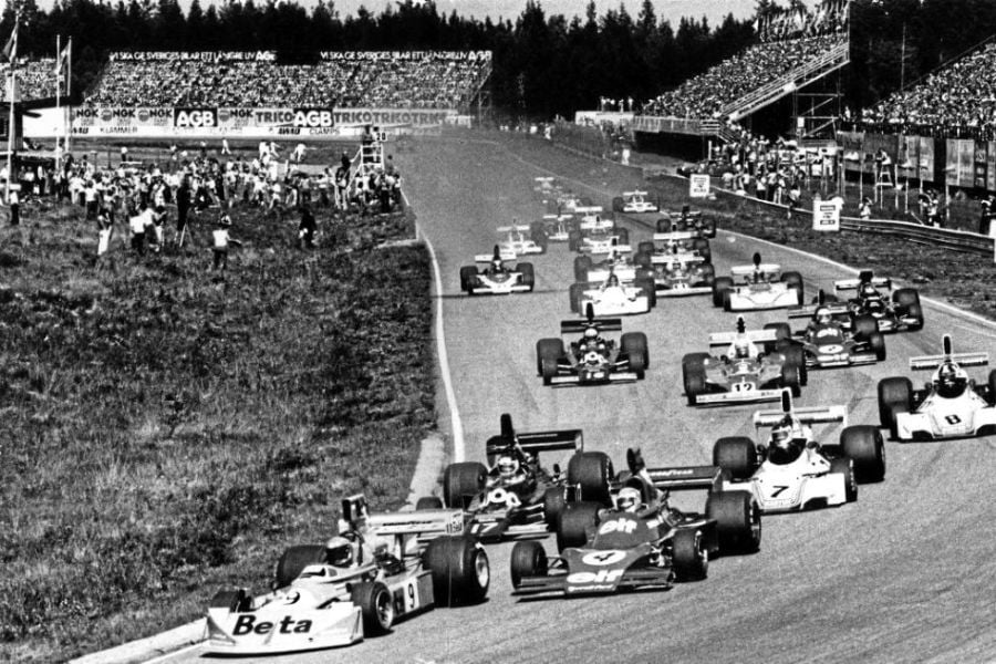 1975 Swedish Grand Prix start 1975 Swedish Grand Prix