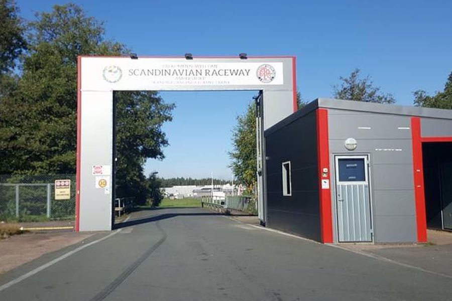 Scandinavian Raceway entrance Scandinavian Raceway