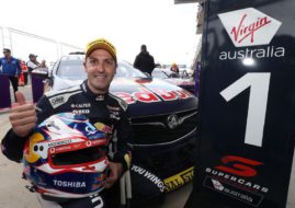 Jamie Whincup wins at The Bend