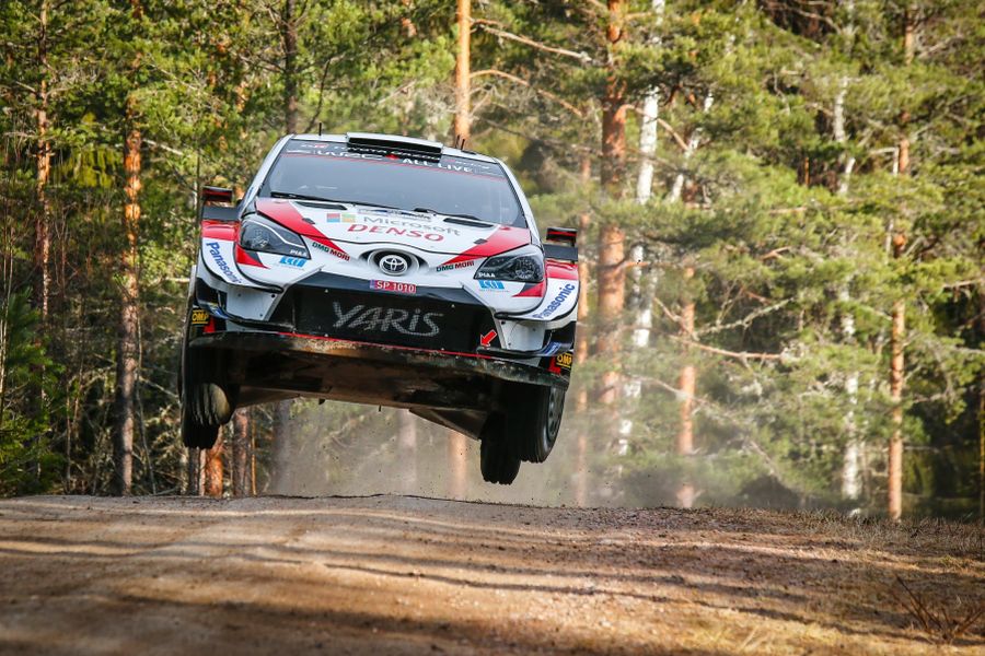 Rally Sweden, Elfyn Evans/Scott Martin, Toyota