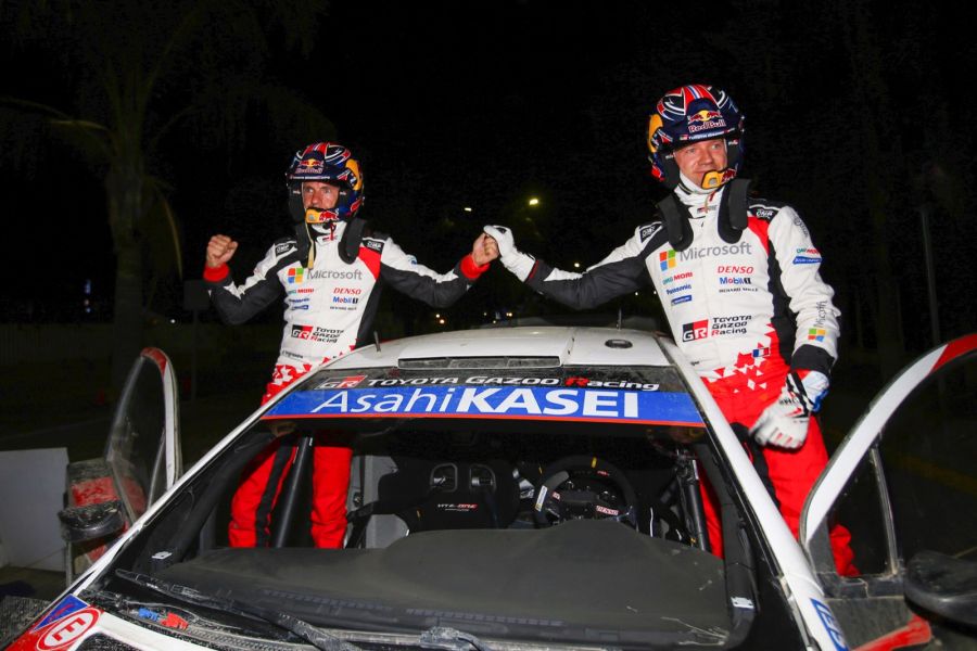 2020 Rally Mexico winners toyota ogier ingrassia